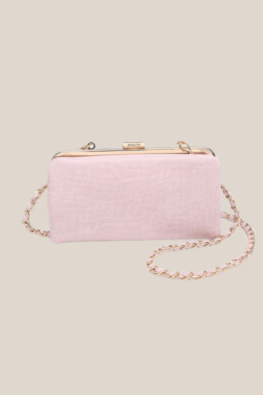 Sue Wallet Pouch with Gold Chain