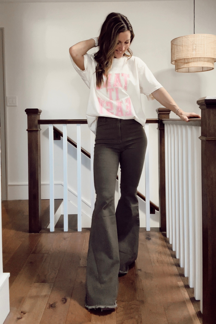 Super flare online bell bottoms