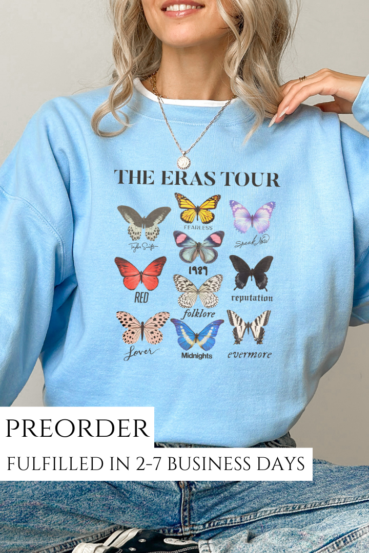 PREORDER: Eras Butterfly Sweatshirt
