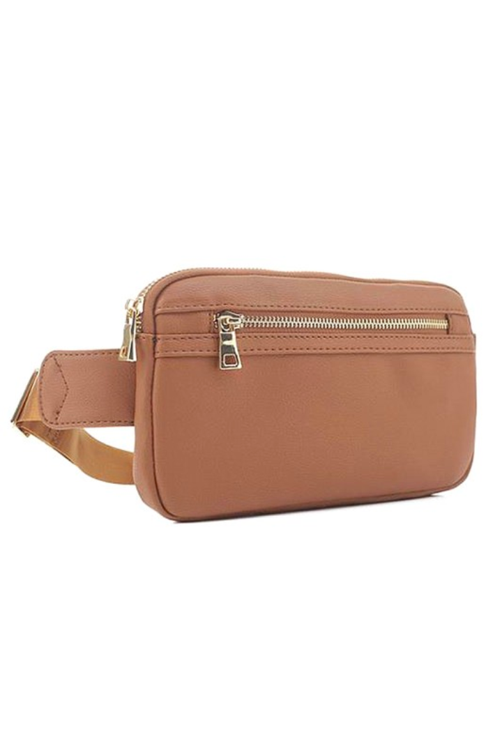 Brown Elevated Belt Bag