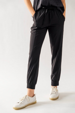 Black Essential Athliesure Joggers