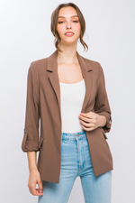Truffle Boyfriend Blazer