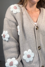 Embroidered Floral Cardigan