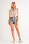 Floral Ruffle Blouse