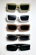 Acetate Rectangle Fashion Sunglasses
