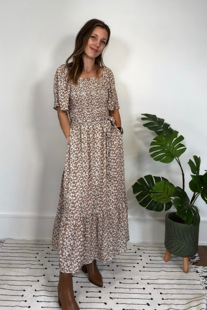 Floral Midi Dress