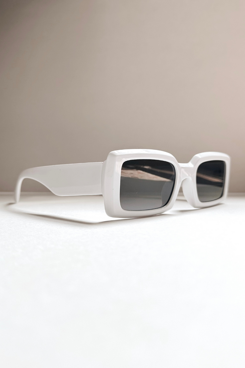 Acetate Rectangle Fashion Sunglasses
