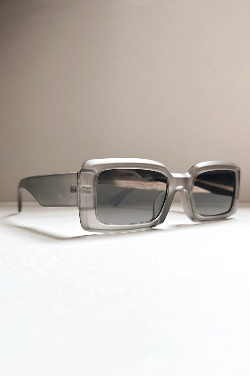 Acetate Rectangle Fashion Sunglasses