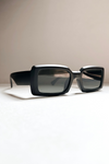 Acetate Rectangle Fashion Sunglasses