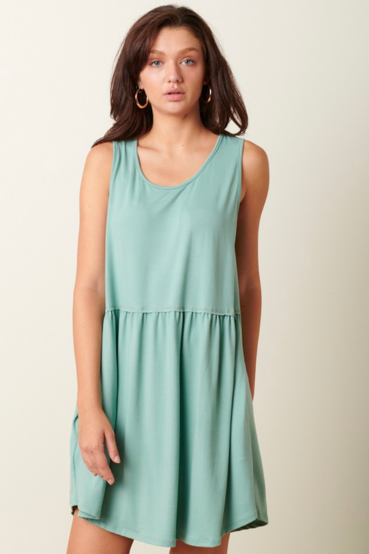 Aloe Flowy Sleeveless Dress