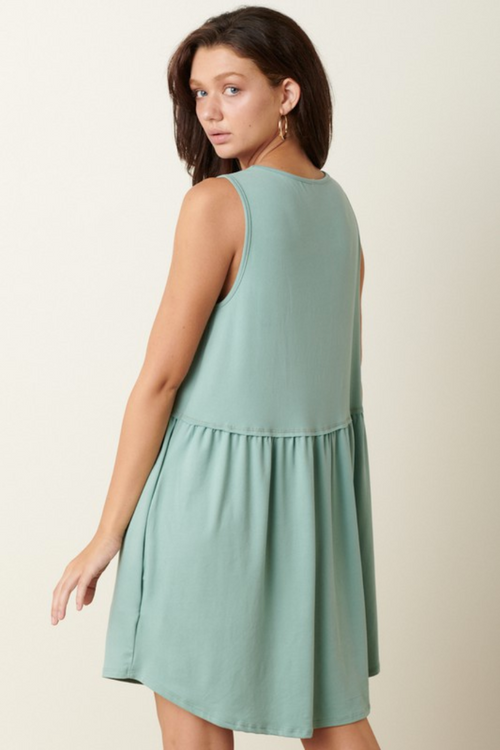 Aloe Flowy Sleeveless Dress