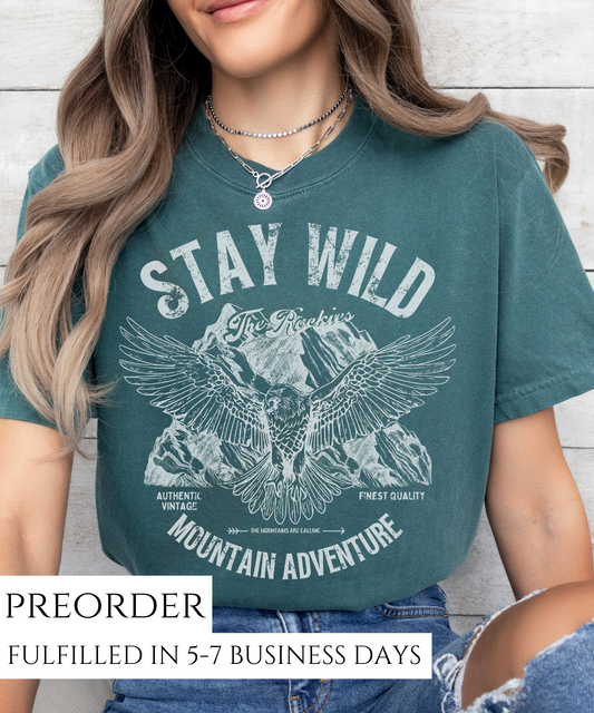 Stay Wild Graphic Tee - preorder
