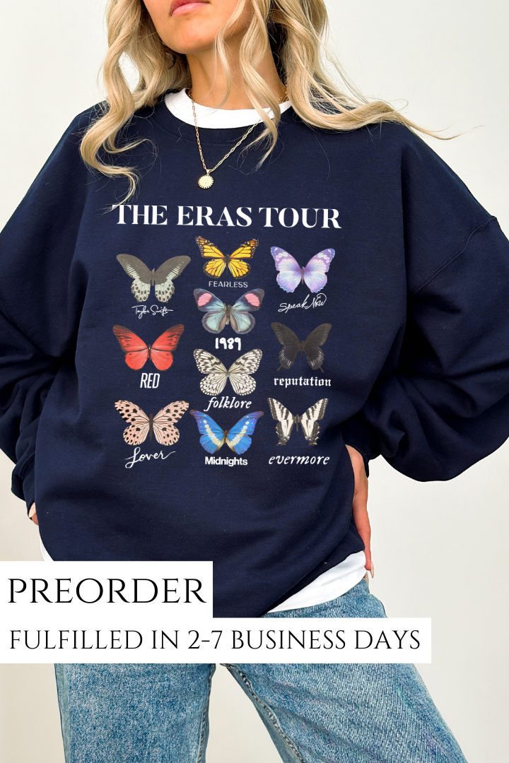 PREORDER: Eras Butterfly Sweatshirt